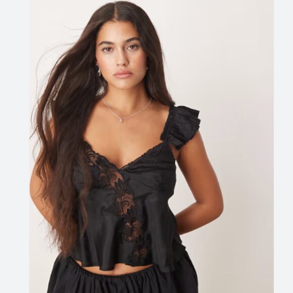 new Free People Harmony Lace Tank 253 - Picture 6 of 13